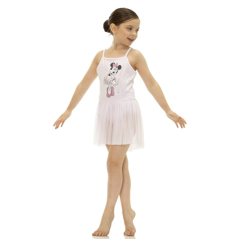Toddler Girls' Ballet Minnie Mouse Pink Camisole Dress (3T)