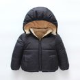 thumbnail image 3 of Baby Toddlers Boys Winter Hooded Warm Puffer Zipper Jacket Outerwear, 3 of 3