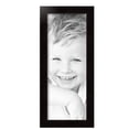 thumbnail image 2 of ArtToFrames 8" x 21" Colonial Onyx Picture Frame, 8x21 inch Black MDF Poster Frame (WOM-4386), 2 Pack, 2 of 7