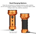 thumbnail image 5 of OLIGHT Marauder Mini 2 Bright Flashlight 10,000 Lumen with 750 Meters Beam Distance, Rechargeable Light with Dual Charging & 5 Lighting Modes for Outdoor, Camping, Emergencies (Orange), 5 of 8