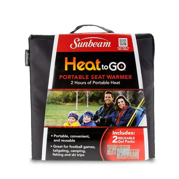 Sunbeam Heat to GO Portable Seat Warmer Black