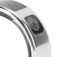 thumbnail image 2 of Smart Ring with Touch Screen, Multiple Sports Modes, IP68 Waterproof, for Climbing, Cycling, Running, Silver, 23mm, Size 11, 2 of 4