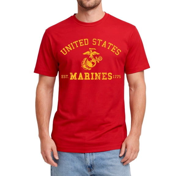Icon Sports United States Marine Corps Arched T-Shirt - Small