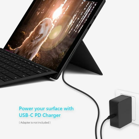 Surface Charging Cable 5 8ft Surface Connect To Usb C Pd Charger Adapter Walmart Canada Surface Charging Cable 5 8ft Surface Connect To Usb C Pd Charger Adapter Walmart Canada