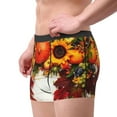 thumbnail image 4 of Kll Thanksgiving With Autumn Pumpkins Fall Leaves Men'S Cotton Boxer Briefs Underwear-Small, 4 of 9