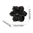 thumbnail image 2 of Bwiyojiz Home Decor Winter Aroma Candle Ambiance Sensation Snowflake Wholesale Christmas Modeling Small Gift, Gifts for Sisters, Black, 2 of 7