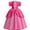 Pink, variant on Princess Pink/White Peach Costume for Girls Halloween Cosplay Dress Up 3-4 Years