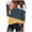 Yellow 1, variant on hotojiny Womens Tops V Neck Long Sleeve Casual Shirts Color Block Knit Comfy Pullover Blouses Fall Fashion Tunics Tees