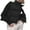 Black, variant on New Women Sleeveless Puffer Vest Warm Lightweight Solid Color Zipper Quilted Jacket Autumn Winter Outerwear