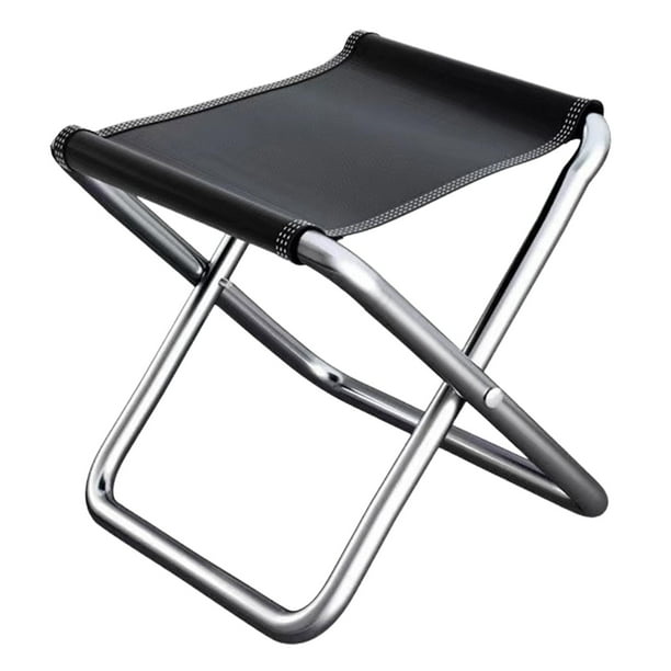 Taburete plegable para acampar Sunnimix Ligero Compacto portátil al aire libre