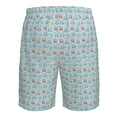 thumbnail image 6 of Kdxio Owl Pattern Mens Casual Shorts - Drawstring Summer Beach Sports Shorts for Men, 6 of 9
