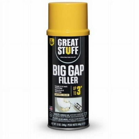 Great Stuff 12 OZ Big Gap Triple Expanding Foam Sealant Fills Only One