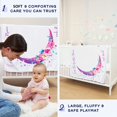 thumbnail image 4 of Extra Large Photography Baby Blanket - Capture Your Little Girl's First Year Growth with the Moon Baby Monthly Calendar!, 4 of 4