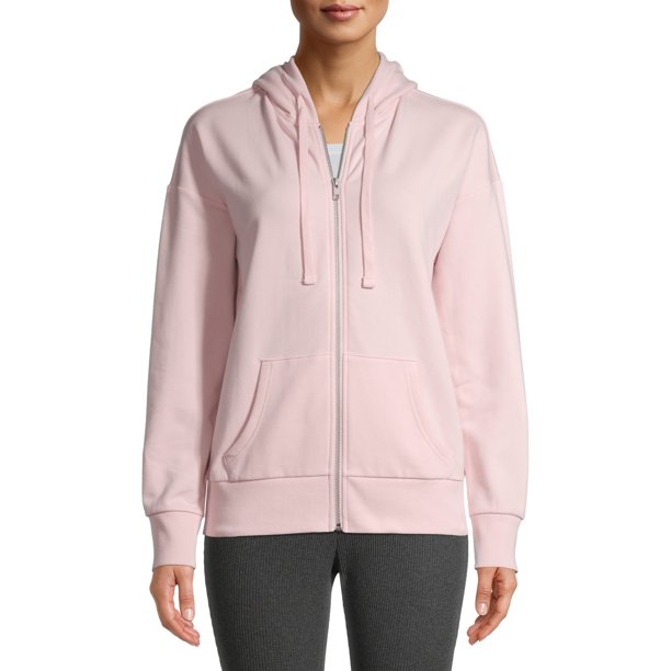 Time and Tru Women's Zip Up Hoodie - Walmart.com