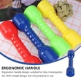 thumbnail image 4 of 2pcs Ergonomic Plastic Dumbbells Hand Bars Children Morning Exercise Barbells, 4 of 9