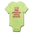 thumbnail image 1 of CafePress - This Princess Saves Herself Body Suit - Baby Light Bodysuit, 1 of 1