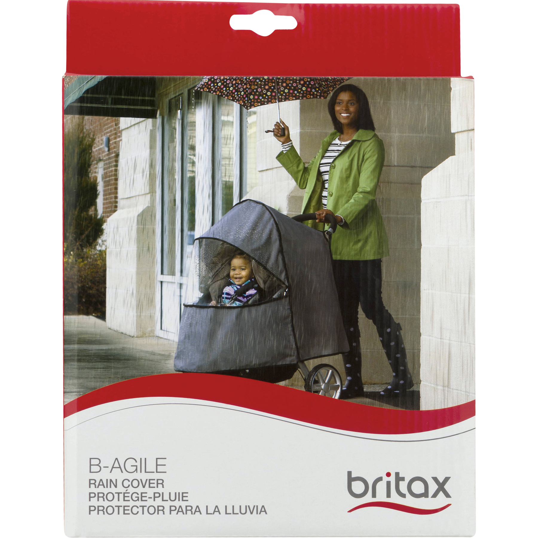 britax b agile rain cover