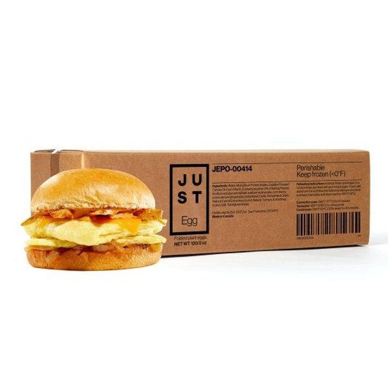 AcreMade 1.8 oz. Allergen-Friendly Vegan Egg Patty - 60/Case