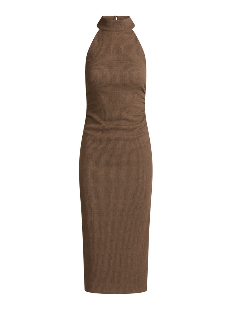Sofia by Sofia Vergara Women's Halter Midi Dress, Mid Calf Length, Sizes  XS-XXXL