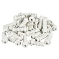 thumbnail image 1 of Unique Bargains 30 Pcs 4mm Diamètre Intérieur PVC Cordon de Soulagement de Tension Protecteur de Botte Tuyau d'Outil Électrique Blanc, 1 of 4