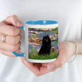 thumbnail image 3 of CafePress - Lilies & Schipperke Mug - 11 oz Ceramic Mug - Novelty Coffee Tea Cup, 3 of 3