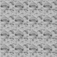 thumbnail image 1 of Ahgly Tapis d'Intérieur Lavable en Machine Carré Transitionnel Argent Platine Gris, 8 Pieds Carré, 1 of 7