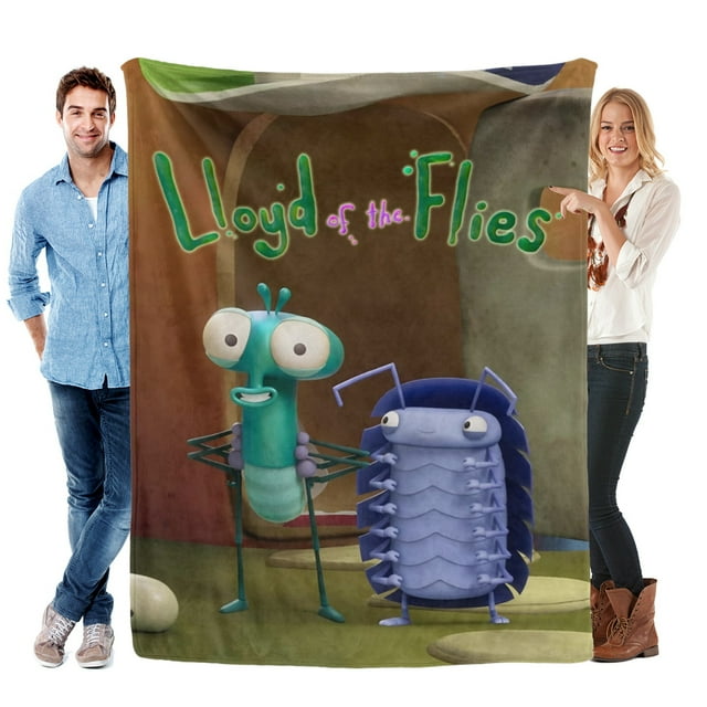 Lloyd de las Moscas anti-pilling, suave, ligera, esponjosa y acogedora de lujo para hogar y cocina – Perfecta para niños y adultos,110X70cm