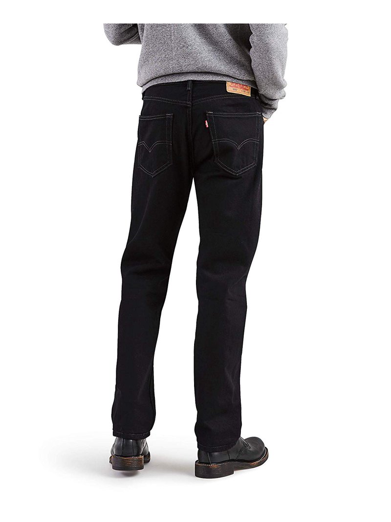 Men's Levi's® 505™ Regular Fit Jeans Color: Black Size: 30X34