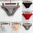 thumbnail image 3 of Lefu String Aguichant pour Hommes avec Pochette, sous-Vêtements Bikini Unis, 3 of 8