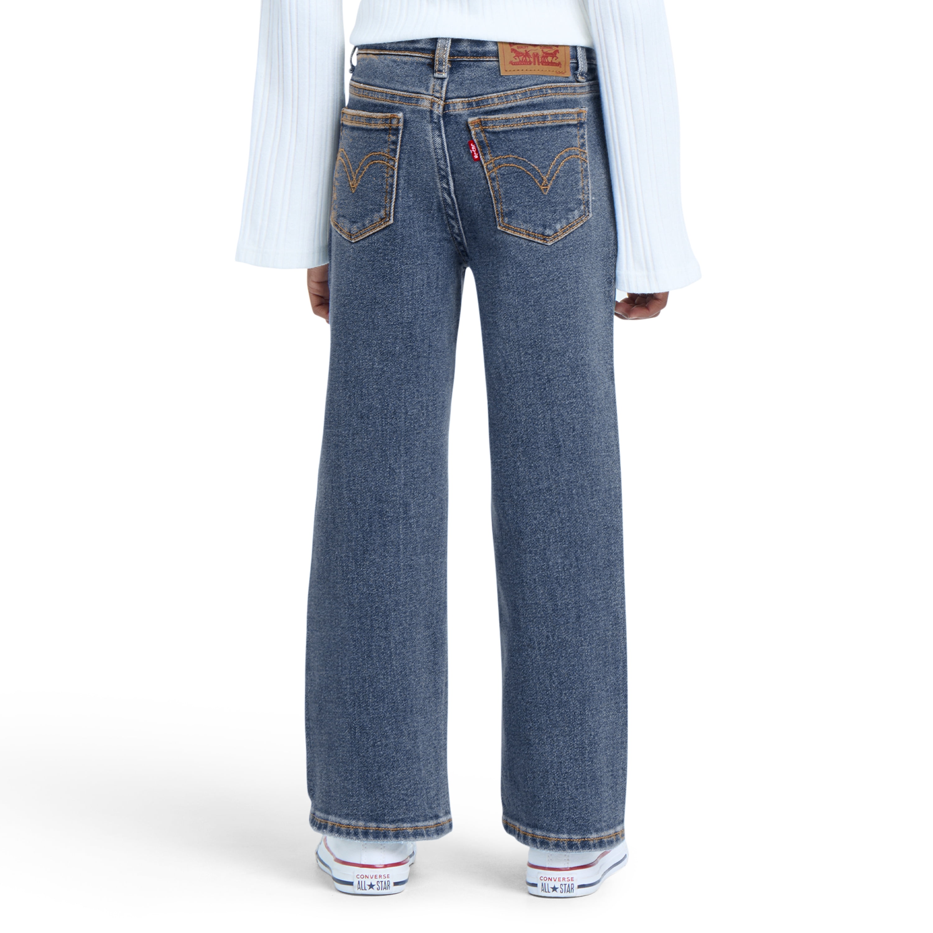 Levi Girls Wide Leg Denim Jean, Sizes 4-16