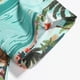 thumbnail image 5 of Camisas Para Hombre Camiseta con botones de solapa para playa y playa, estampado hawaiano informal, a la moda, de verano para hombre, camisa de manga corta, camisa estampada (Green, S), 5 of 7