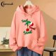 thumbnail image 1 of Drink Up Grinches Sudadera navideña Jersey de cuello redondo Mujer Algodón Sudadera con capucha de manga larga Envío gratis Ropa de calle de gran tamaño, 1 of 4