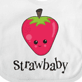 thumbnail image 4 of Inktastic Cute Strawberry Strawbaby Boys or Girls Baby Bib, 4 of 4