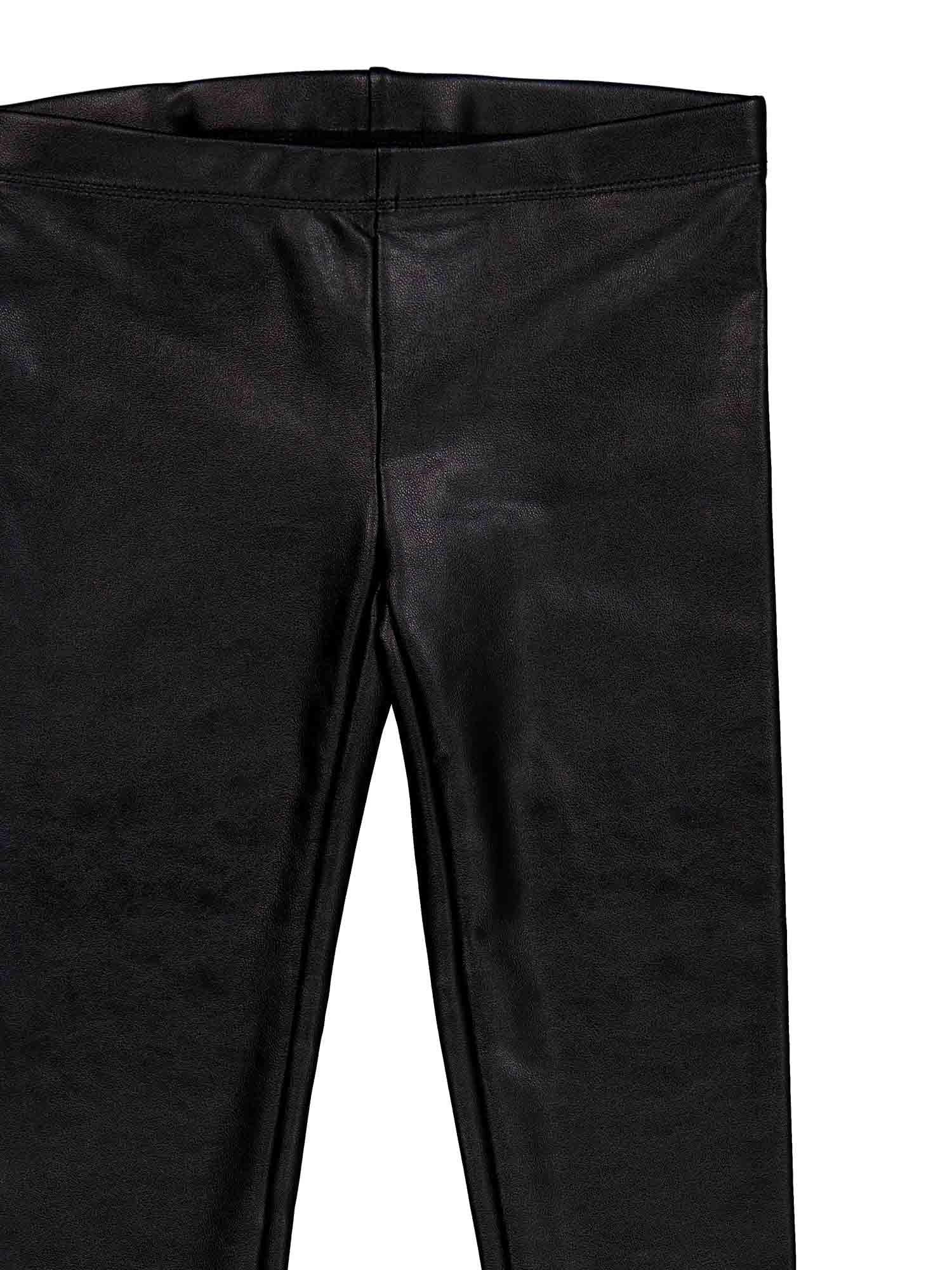 Wonder Nation Girls Pleather Skinny Legging, Sizes 4-18 & Plus