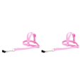 thumbnail image 4 of kurtrusly 1/2/3/5 Adjustable Bird Rope - Easy To Wear And Not Easily Knotted Convenient And Practical Blended Adjustable Parrot Harness pink 2PCS, 4 of 6