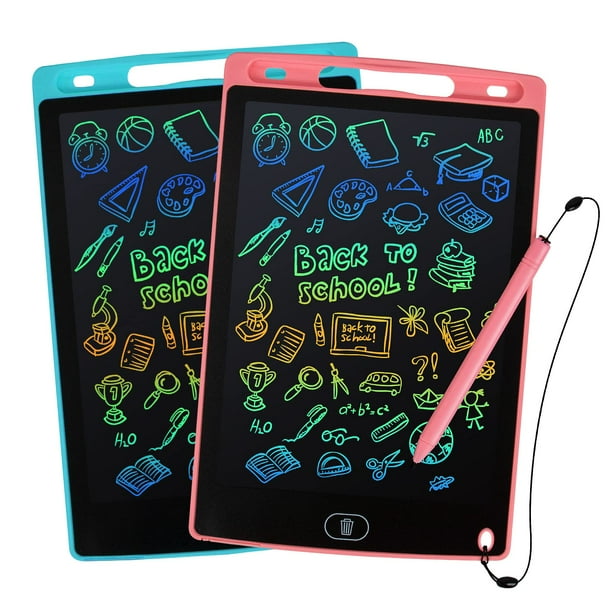 Tableta de escritura LCD kogabanny de 8.5 pulgadas, 2 paquetes para niños de 3 a 6 años
