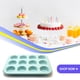 thumbnail image 5 of Bearachild Moldes para muffins de acero inoxidable Resistentes al calor 12 tazas Bandeja para hornear cupcakes Utensilios para hornear Herramientas y accesorios para hornear Bearachild HA061129-00B, 5 of 6