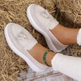 thumbnail image 6 of IEMIEMIEM Women's Suede Penny Loafer Shoe Comfort Tassel Embellished Trendy Loafers 2026 Fall Fashion Slip-on Shoes Soft Sole Flat Beige 8.5 Wide, 6 of 8