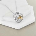 thumbnail image 3 of Girl And Horse Necklace For Girls Sterling Silver Horse Jewellery Gifts For Women, 3 of 5