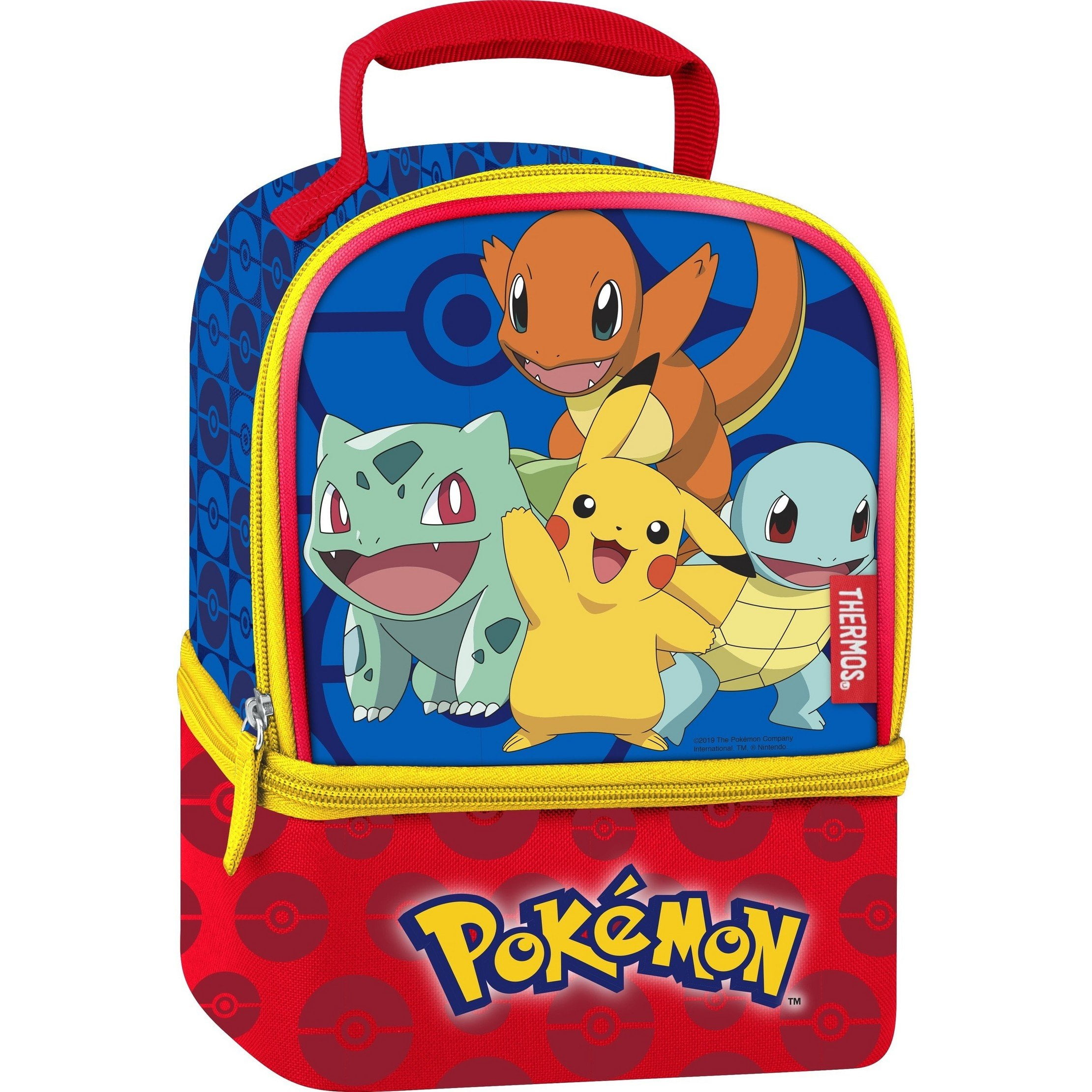 Pokemon Thermos Dual Compartment Lunch Bag