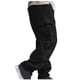 thumbnail image 4 of Pantalones largos para hombre, de lino y cintura elástica, transpirables, cómodos, suaves, con bolsillos cargo, informales., 4 of 7