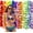 Hawaiian Leis 12 Pcs, variant on Hawaiian Leis Decorations,Leis for Luau Party Decor Flower,Tropical Hawaiian Bulk Hula Dance Party Decor Hawaiian Leis 12 Pcs