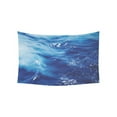 thumbnail image 1 of YUSDECOR Home Decoration Wave Nature Water Blue Sea Ocean Pattern Wall Hanging Tapestry 90 x 60 Inches, 1 of 2