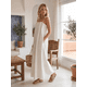 thumbnail image 4 of Vestido Largo Mujer Tirantes Ajustables | Corte Amplio Fluido Tipo Maxi, 4 of 5