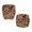 Leopard Bow Print, variant on CHAQLIN Floral Embroidery Print 2Pcs Office Chair Slipcover for Armchair Soft Fit Stretchable Rotating Chair Protectors Polyester Fabric Swivel Computer Chair Cover