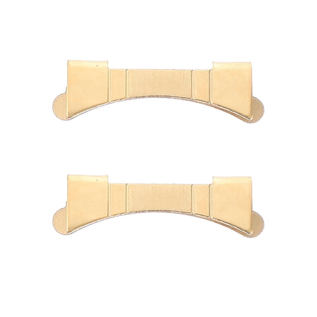 Watchband Adapter Diy Watchband Golden 2x0.9cm Easy to Install and Operate 1 Pair
