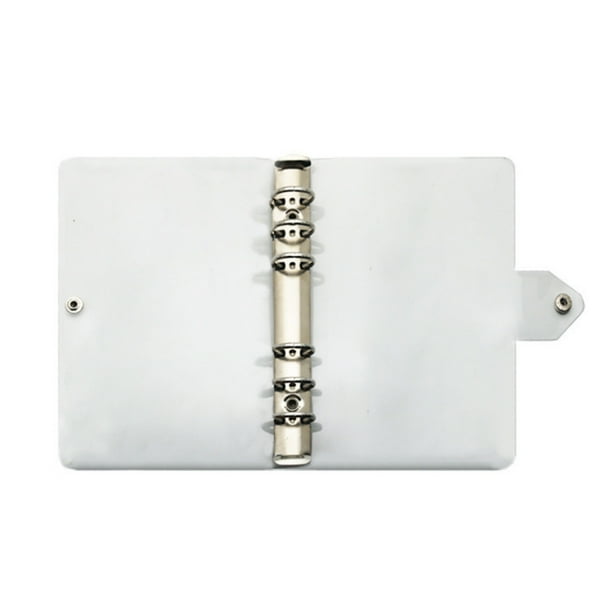 1 Piece Zipper Binder Waterproof 6Ring Envelopes Budget Planner Files