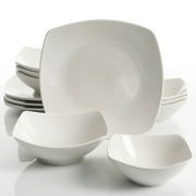 Gibson Home All U Need 45 Piece Dinnerware Cookware Combo Set in White
