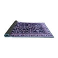 thumbnail image 2 of Ahgly Company Indoor Square Persian Blue Traditional Area Rugs, 8' Square, 2 of 4