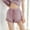 Purple women quick dry athletic shorts a1, variant on Cagogo Women Quick Dry Athletic Shorts Drawstring Elastic Waist Casual Slim Regular Fit Sporty Workout Running Summer Shorts Activewear Bottoms, White M